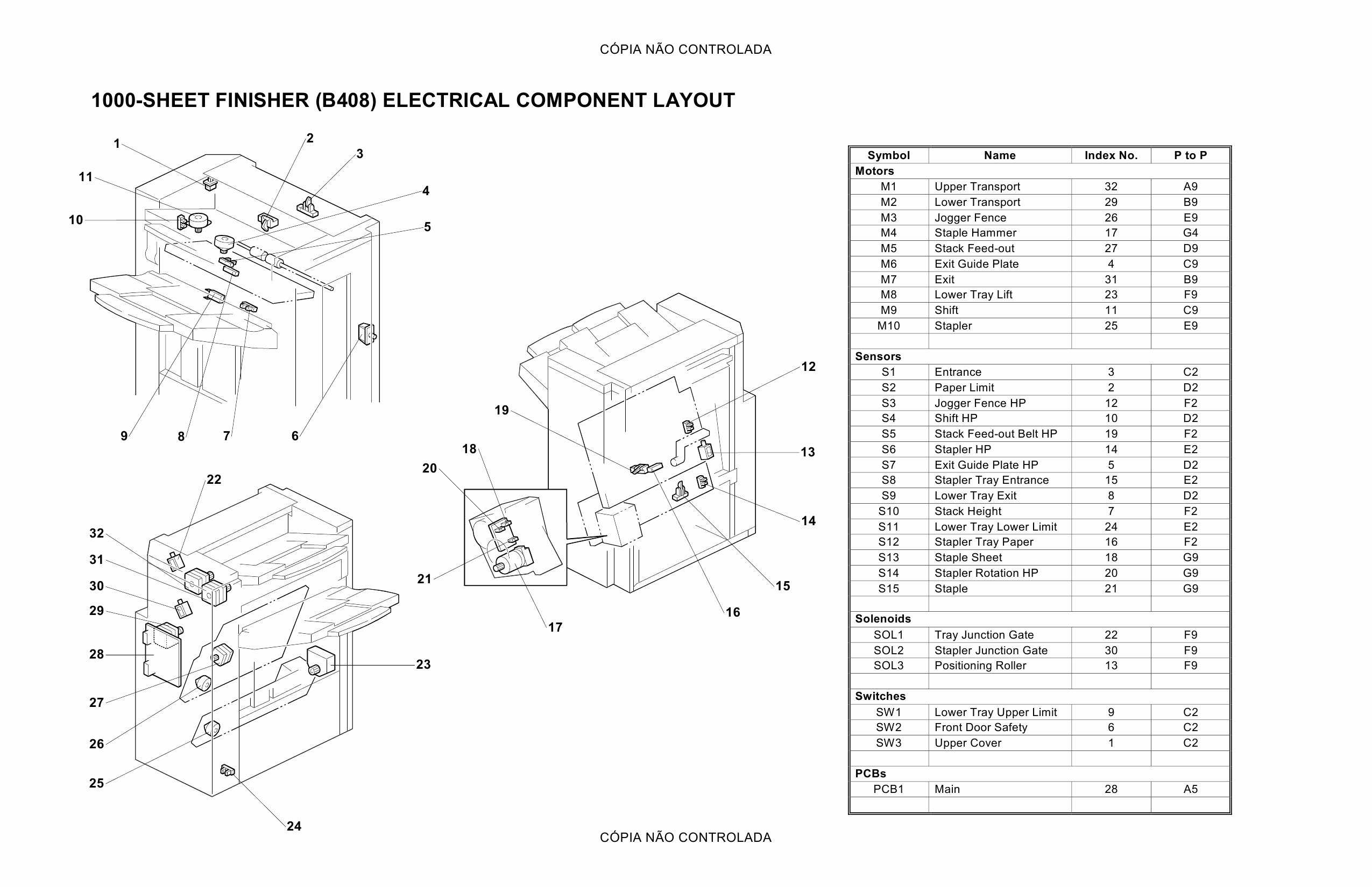 RICOH Aficio 3035 3045 B264 B265 Circuit Diagram-6